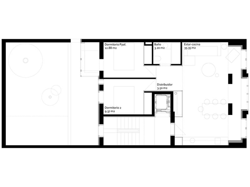 01-Rehabilitación-bloque-viviendas-Betanzos-Coruña-estado-proyectado