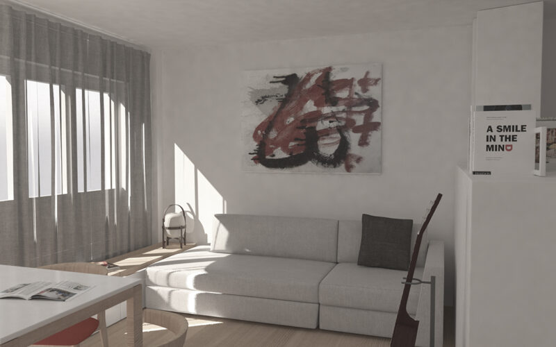 02-Reforma de estudio-apartamento-pontedeume-vista-estar