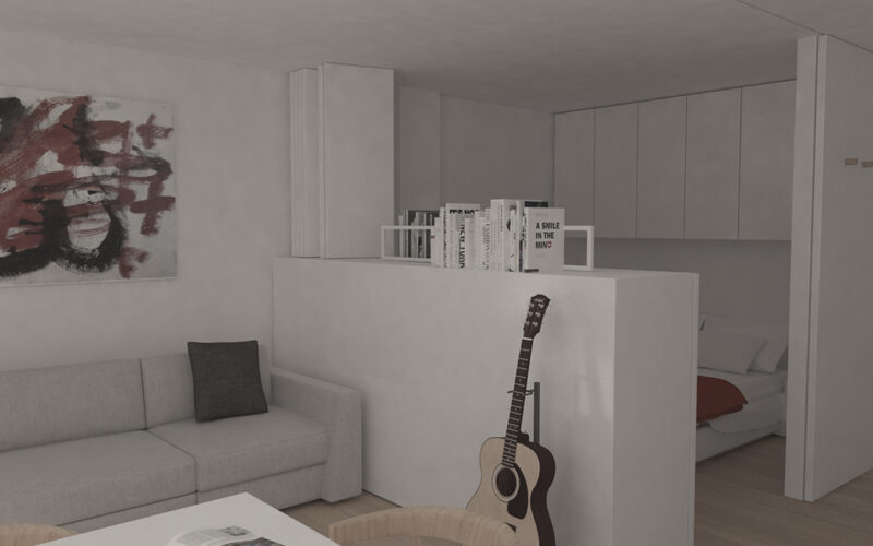 03-Reforma de estudio-apartamento-pontedeume-vista-zon-dormir