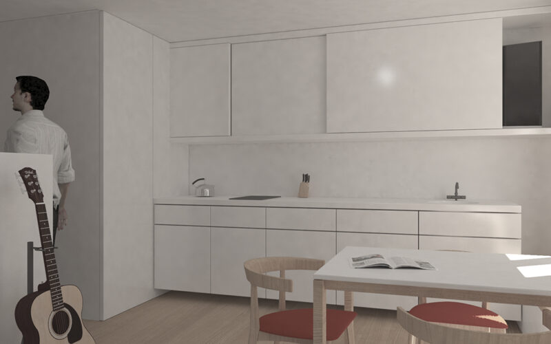 05-Reforma de estudio-apartamento-vista-pontedeume-cocina